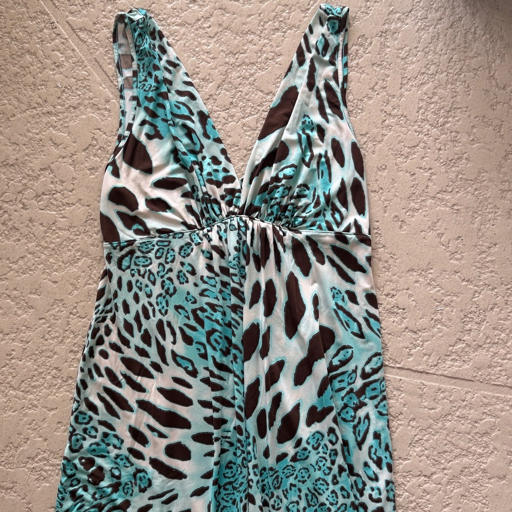 Elegant Leopard Print Nightgown